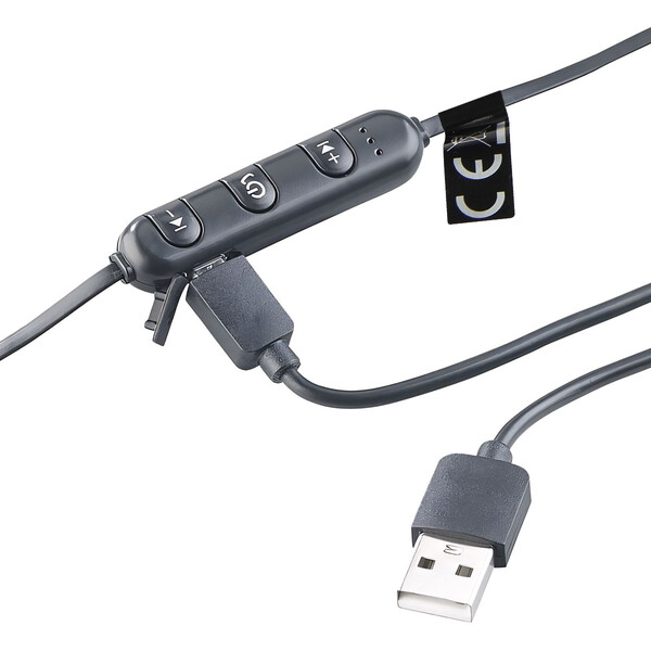 Omegon Cuffie stereo Bluetooth In-Ear con magnete, Bluetooth 5.0
