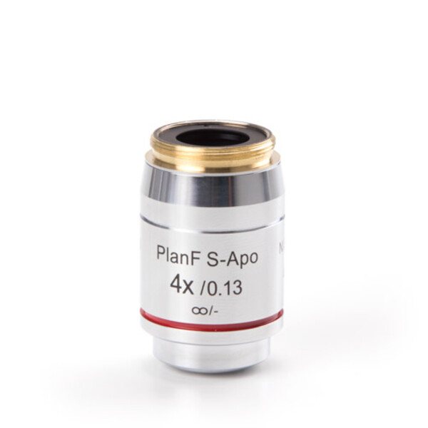 Euromex Obiettivo Obiettivi: AX.7304, Infinity EIS 60 mm, semi-piano Pli-Apo Fluarex 4x/0,15, M25, 0,17 mm