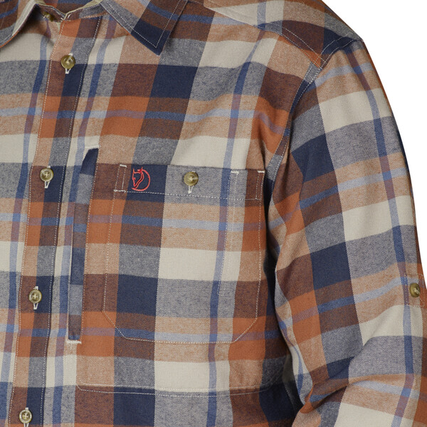 Fjällräven Fjällglim Shirt M, 215 Autumn Leaf, taglia S