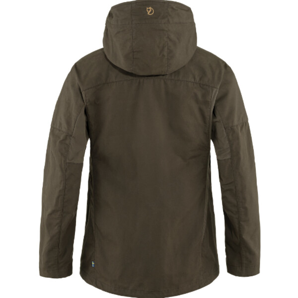 Fjällräven Giacca Forest Hybrid W, 633 Dark Olive, XL