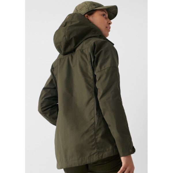 Fjällräven Giacca Forest Hybrid W, 633 Dark Olive, XL