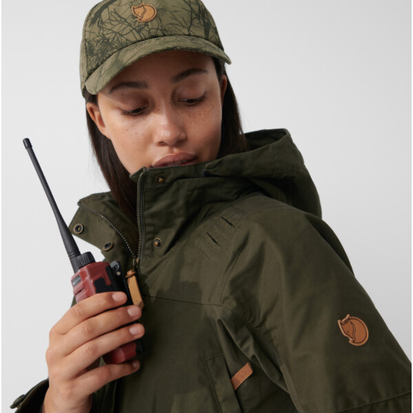 Fjällräven Giacca Forest Hybrid W, 633 Dark Olive, XL
