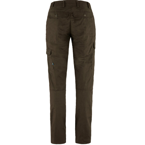 Fjällräven Karla Pro Trousers Curved W, 633 Dark Olive, taglia 38