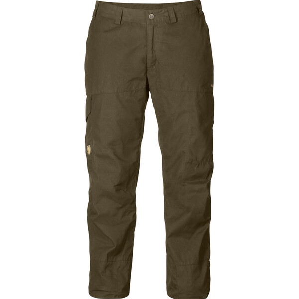 Fjällräven Pantaloni Karla Hydratic, 633 Dark Olive, taglia 38