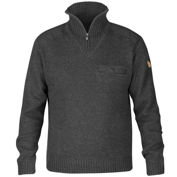 Fjällräven Maglione Koster M, 030 Grigio scuro, XXL