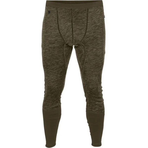 Fjällräven Värmland Woolterry Long Johns M, 633 Dark Olive, taglia XL