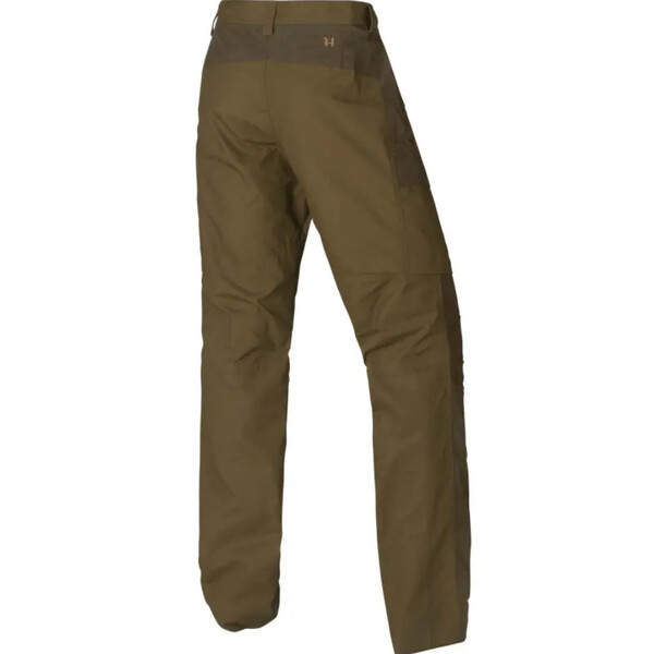 Härkila Pantaloni Asmund, verde oliva scuro/verde salice, taglia 50
