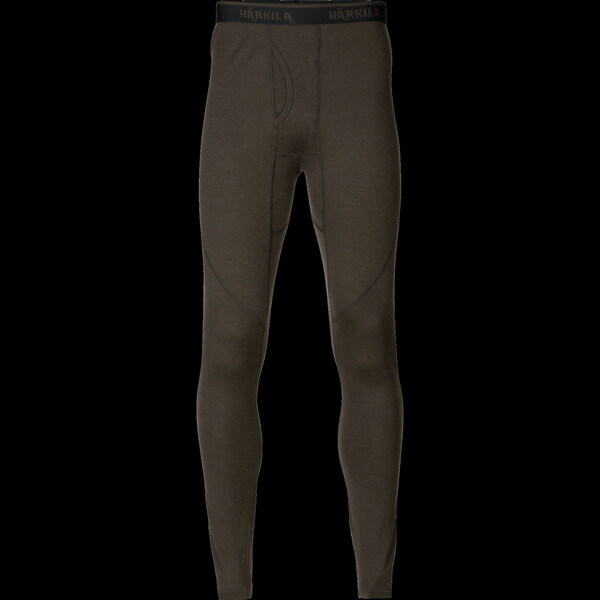 Härkila Mutande lunghe Base All Season marrone scuro, XL