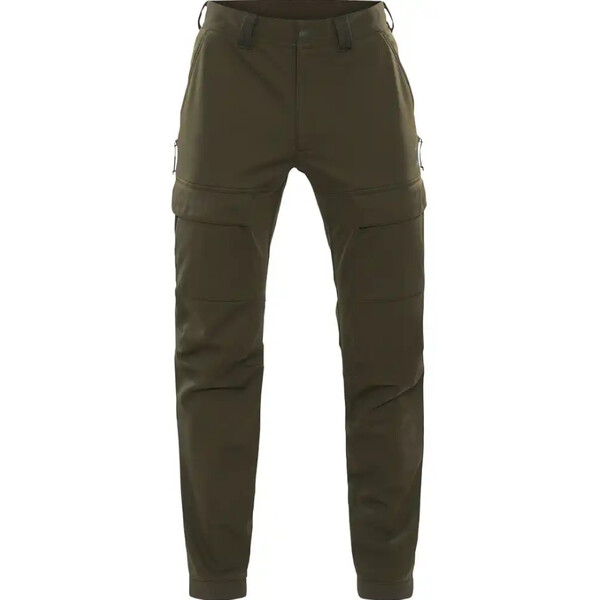 Härkila Pantaloni Deer Stalker Light, verde salice/marrone ombra taglia 54