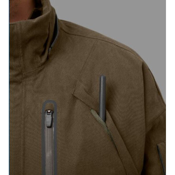 Härkila Driven Hunt HWS Insulated Jacket, verde salice, taglia 50
