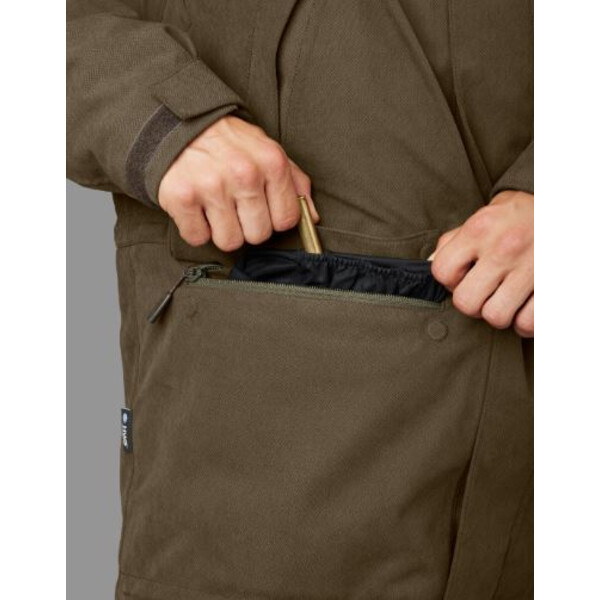 Härkila Driven Hunt HWS Insulated Jacket, verde salice, taglia 50