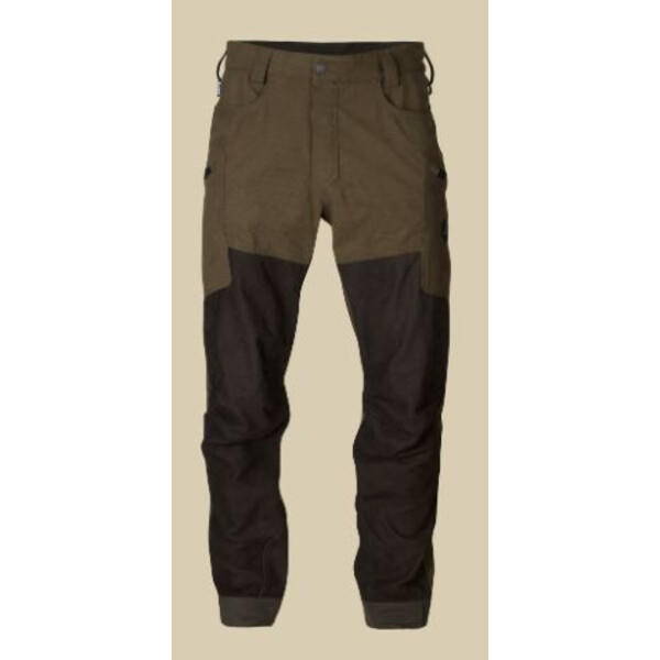 Härkila Pantaloni in pelle Driven Hunt HWS, verde salice/marrone ombra, taglia 48
