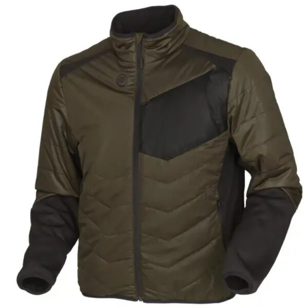 Härkila Giacca riscaldante, verde salice/nero, taglia XS