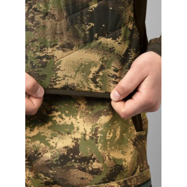 Härkila Gilet riscaldante Camo, AXIS MSP® Forest green, taglia S