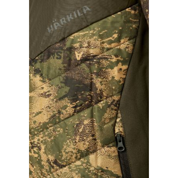 Härkila Gilet riscaldante Camo, AXIS MSP® Forest green, taglia S