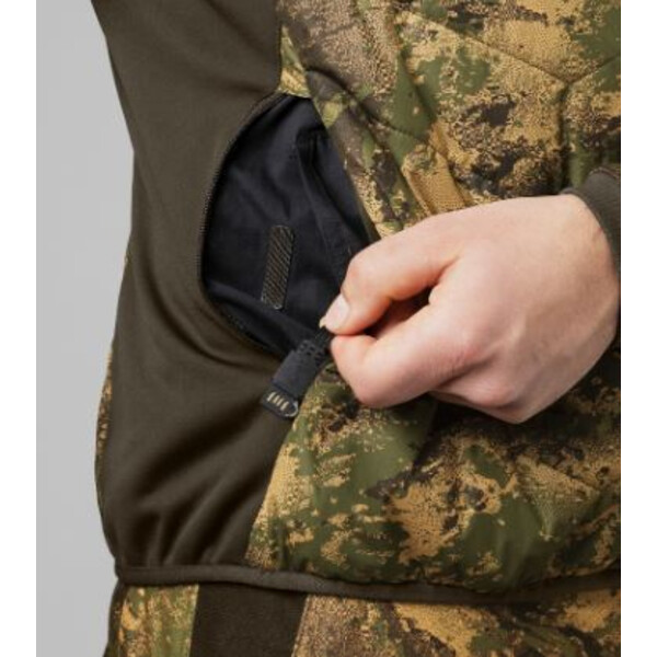 Härkila Gilet riscaldante Camo, AXIS MSP® Forest green, taglia S