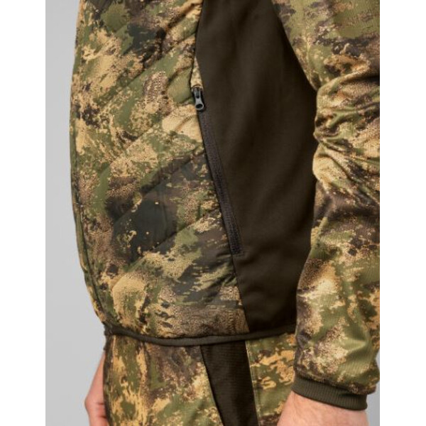 Härkila Gilet riscaldante Camo, AXIS MSP® Forest green, taglia S