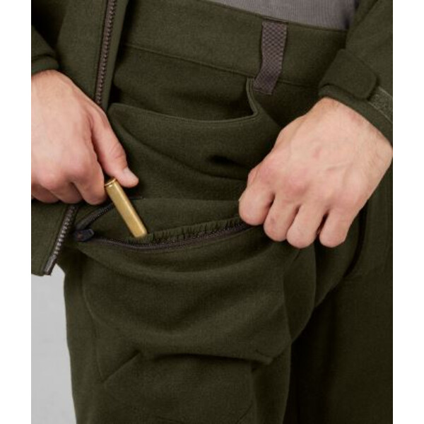 Härkila Pantaloni Metso Hybrid, verde salice, taglia 48