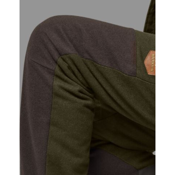 Härkila Metso Pantaloni invernali da donna, verde salice/marrone ombra, taglia 38