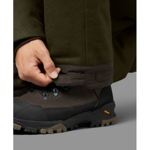 Härkila Pantaloni invernali Metso, verde salice/marrone ombra, taglia 50
