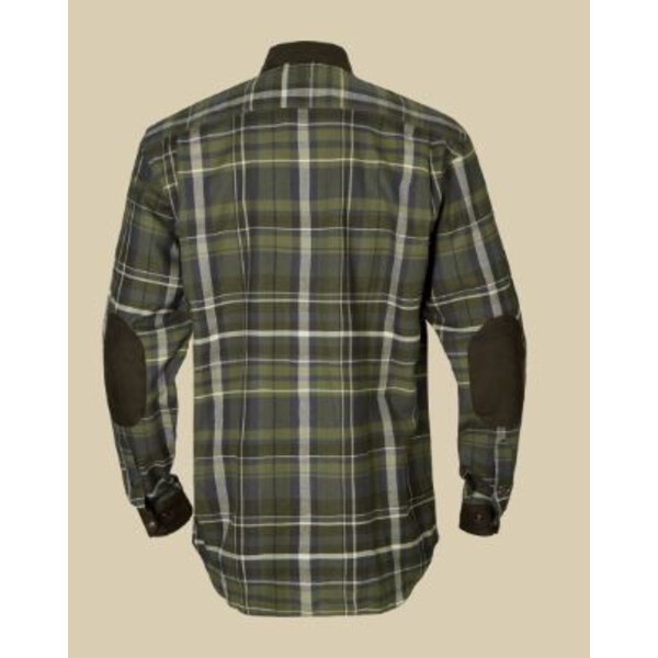 Härkila Camicia Pajala, quadretto verde oliva, taglia M