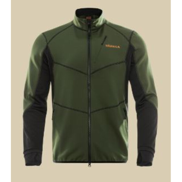 Härkila Scandinavian Fleece Jacket, Duffel green/Black, taglia XL