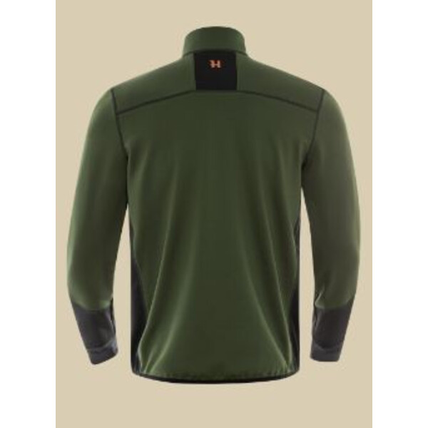 Härkila Scandinavian Fleece Jacket, Duffel green/Black, taglia XL