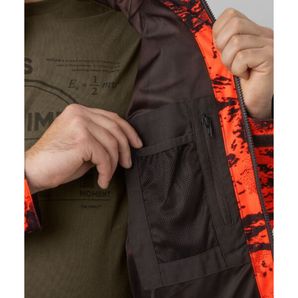 Härkila Wildboar Pro camo HWS jacket AXIS MSP® Arancione Blaze, 50