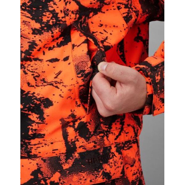 Härkila Giacca Wildboar Pro HWS Insulated, AXIS MSP® arancione, taglia 48