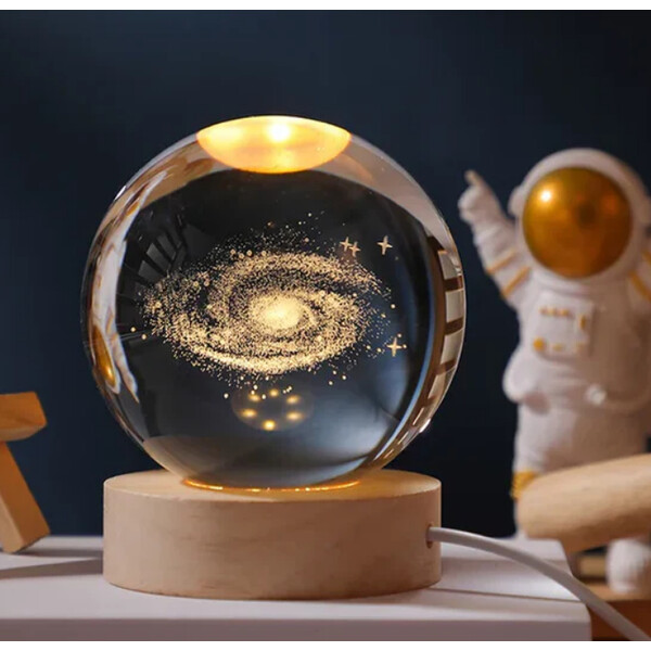 Creative Lighting Sfera di cristallo luminosa Via Lattea