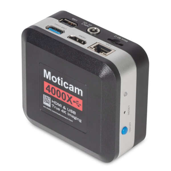 Motic Fotocamera 4000X, a colori, 8 MP, CMOS, 1/2,8, HDMI/USB/LAN/Wifi, 1,45 µm