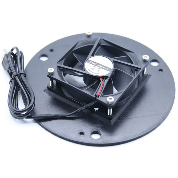 Astroprints Copertura a specchio per Skywatcher Newton 6" Porta specchio principale incl. 5V USB Ventilatori