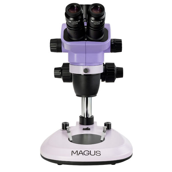 MAGUS Microscopio stereo zoom 8T 6.5x-55x trino Greenough 3W LED