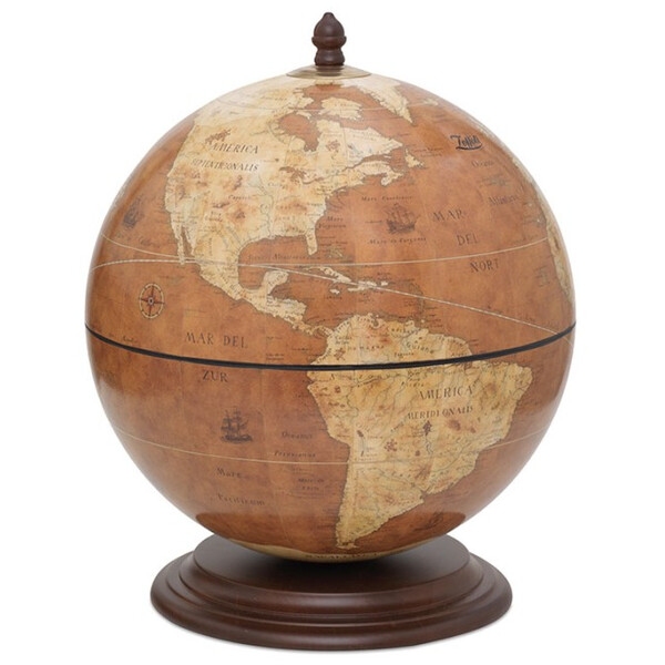 Zoffoli living Globo bar Giove Rust 40cm
