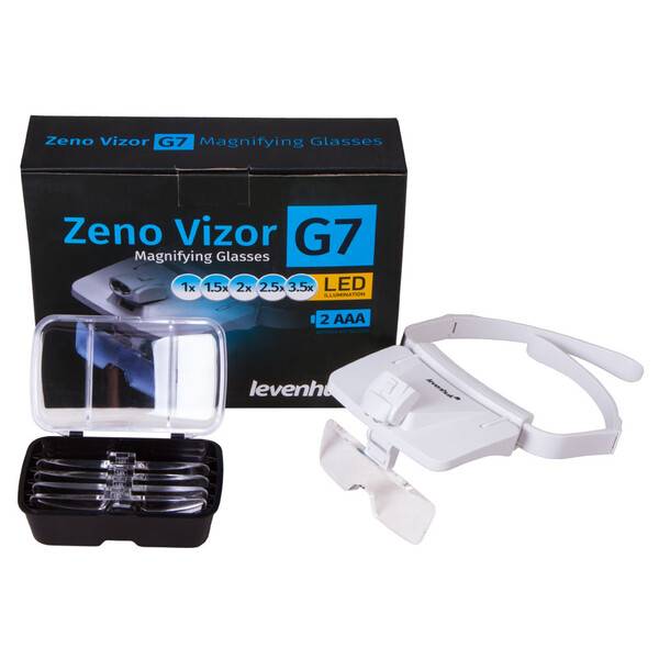 Levenhuk Lente d`Ingrandimento Zeno Vizor G7 3,5x LED