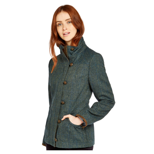 Dubarry of Ireland Giacca in tweed Bracken 89 Mist taglia 38