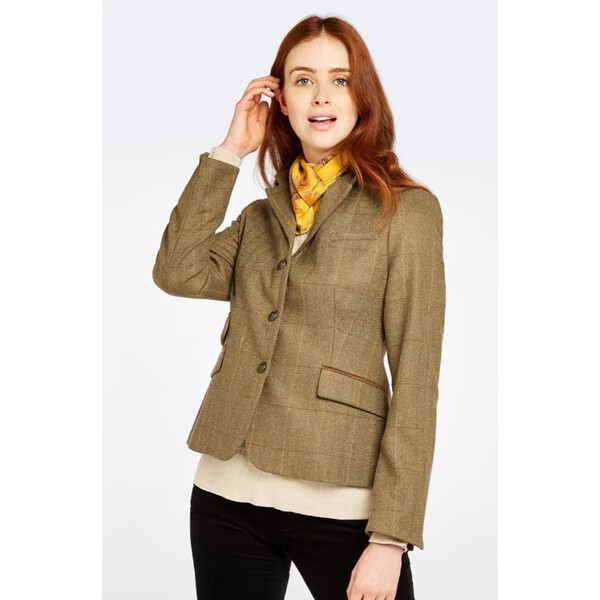 Dubarry of Ireland Giacca di tweed Buttercup Elm taglia 40