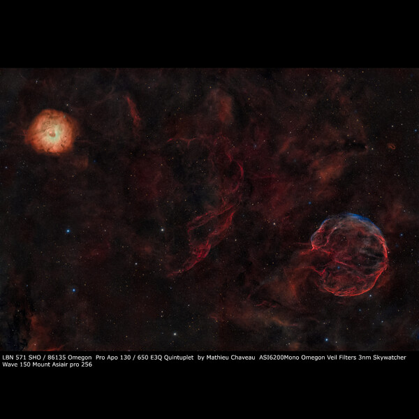 Omegon Rifrattore Apocromatico Pro APO 130/650 ED3Q OTA