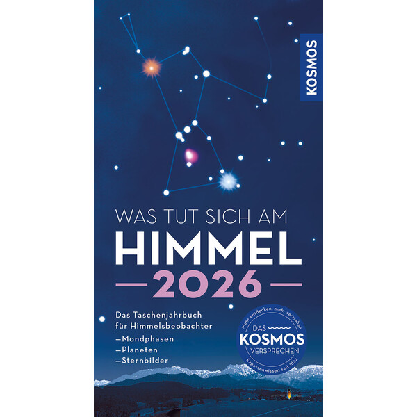Kosmos Verlag Annuario Was tut sich am Himmel 2026