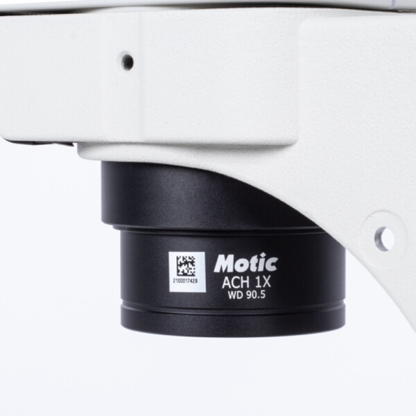 Motic Microscopio stereo zoom SM7TR-P A1X, trino, 8-56X, wd 90 mm, 7:1