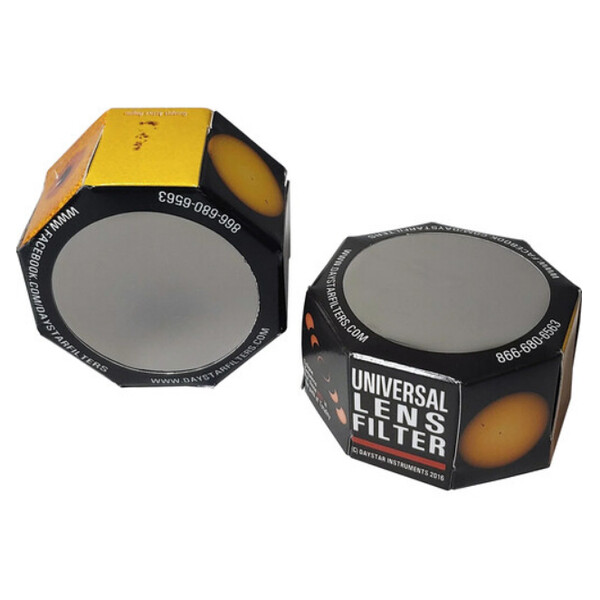 DayStar Filtri solari White-Light Universal Lens (2-Pack, 50-69 mm)