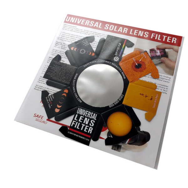 DayStar Filtri solari White-Light Universal Lens (2-Pack, 50-69 mm)