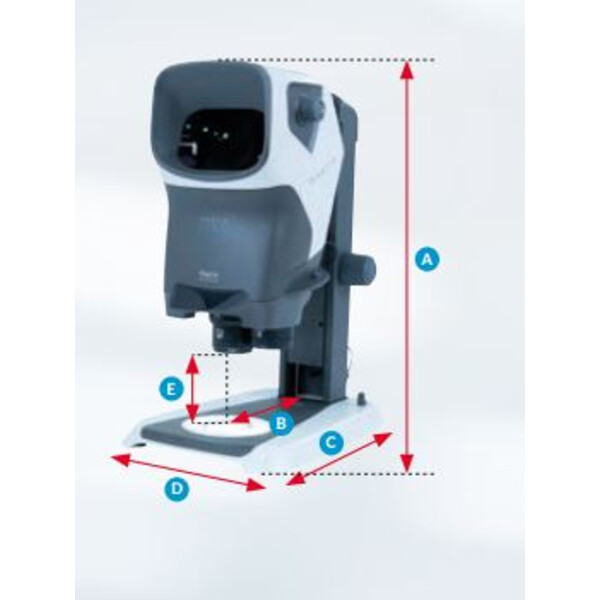Vision Engineering Microscopio stereo MANTIS IOTA con "treppiede da tavolo Stabila" (senza obiettivi) SMI211