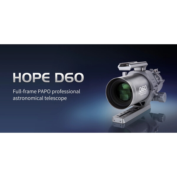 ToupTek Rifrattore Apocromatico HOPE D60 60/280 f/4.66