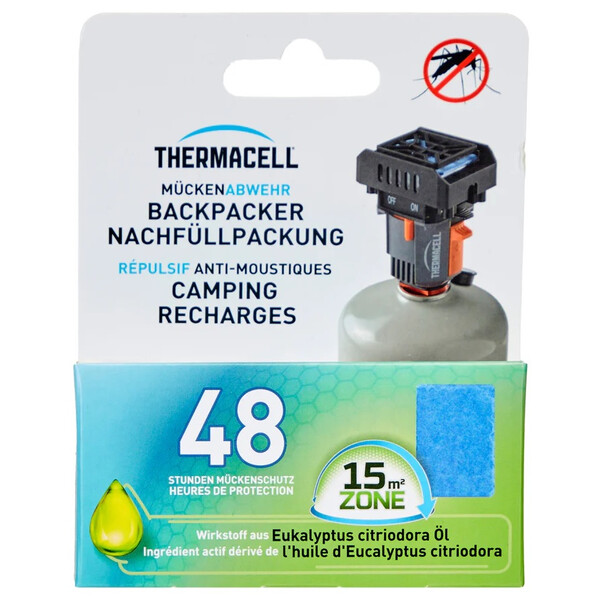 Thermacell Ricarica per Backpacker PT-19, 48 ore