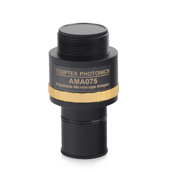 ToupTek Adattore fotocamera AMA075, 0,75x, c-mount, con messa a fuoco