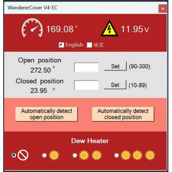 Wanderer Astro Maschera flat field 125mm V4 Pro