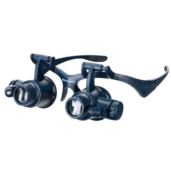 Discovery Lente d`Ingrandimento Crafts DGL 60 2,5/4/6/8/10/15/20/25x 21 LED