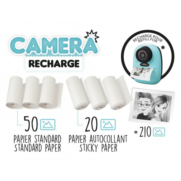 Buki Set di rotoli fotografici di ricambio