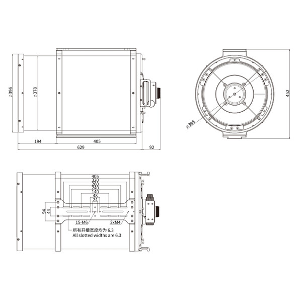 Sharpstar Telescopio Cassegrain C 310/1178 SCA310